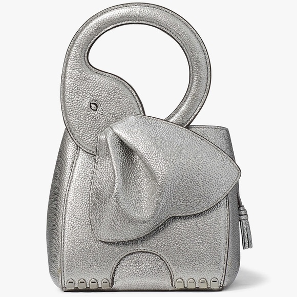 kate spade Handbags - 🎉HOST PICK🎉 NWT! kate spade Ellie Metallic 3D Elephant Top-handle Bag